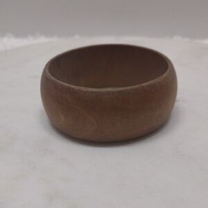Smooth Wooden Bangle Bracelet #BBW